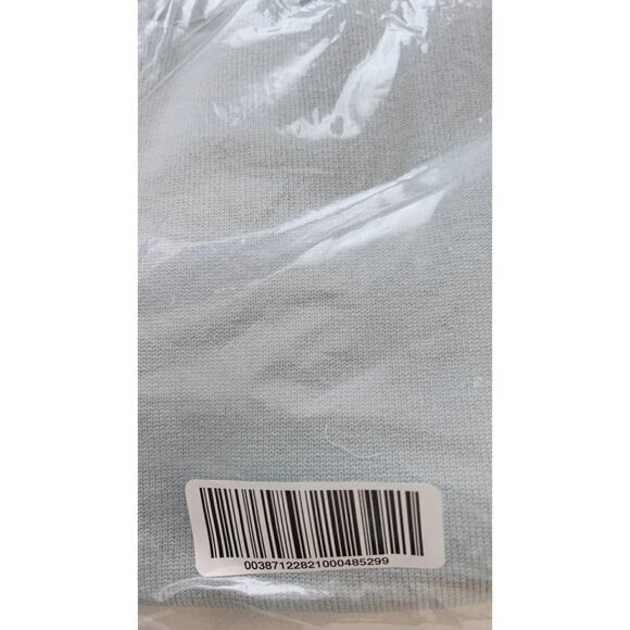 Lunya Cozy Cotton Silk Zip Pullover chilly blue M - Picture 11 of 11